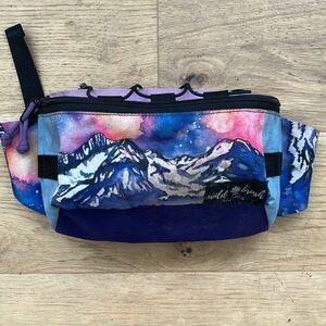 Wild Brush Hip Pack / one of a kind / made from scraps